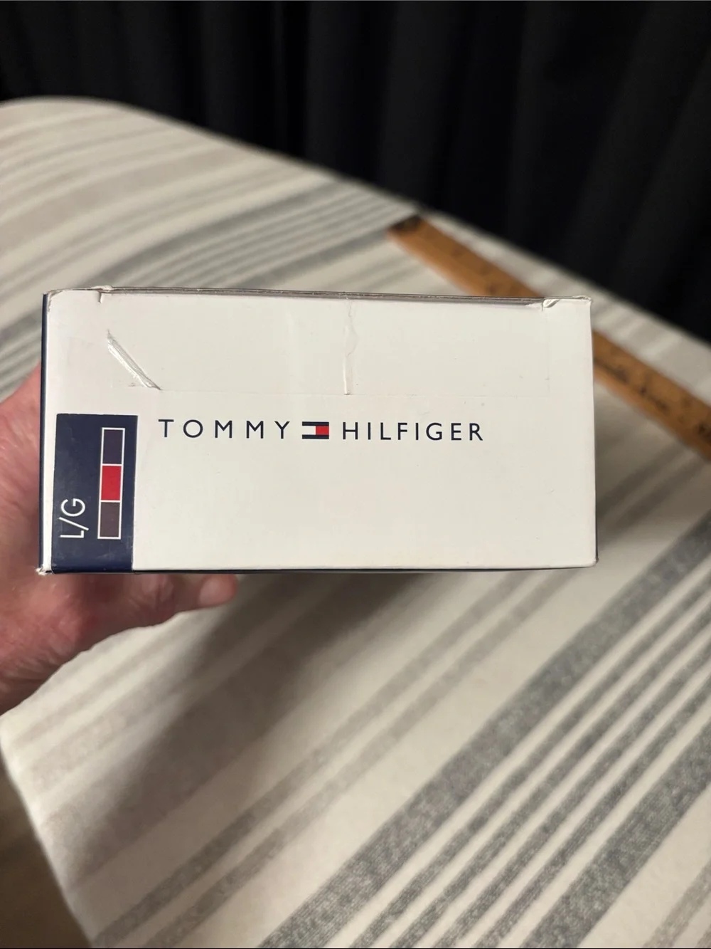 Tommy Hilfiger 3-Pack Boxer Briefs in Black, Gray & Red